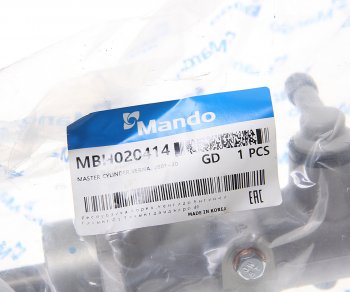 10 499 р. Цилиндр тормозной главный HYUNDAI HD35 (14-) MANDO MANDO mbh020414  с доставкой в г. Керчь. Увеличить фотографию 3