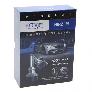 6 899 р. Лампа светодиодная 12V HIR2 PX22d (2шт.) MTF MTF mbh2k6  с доставкой в г. Керчь. Увеличить фотографию 4