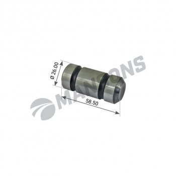154 р. Палец BPW колодки тормозной (26х58.5) MANSONS MANSONS mbp3039  с доставкой в г. Керчь. Увеличить фотографию 1