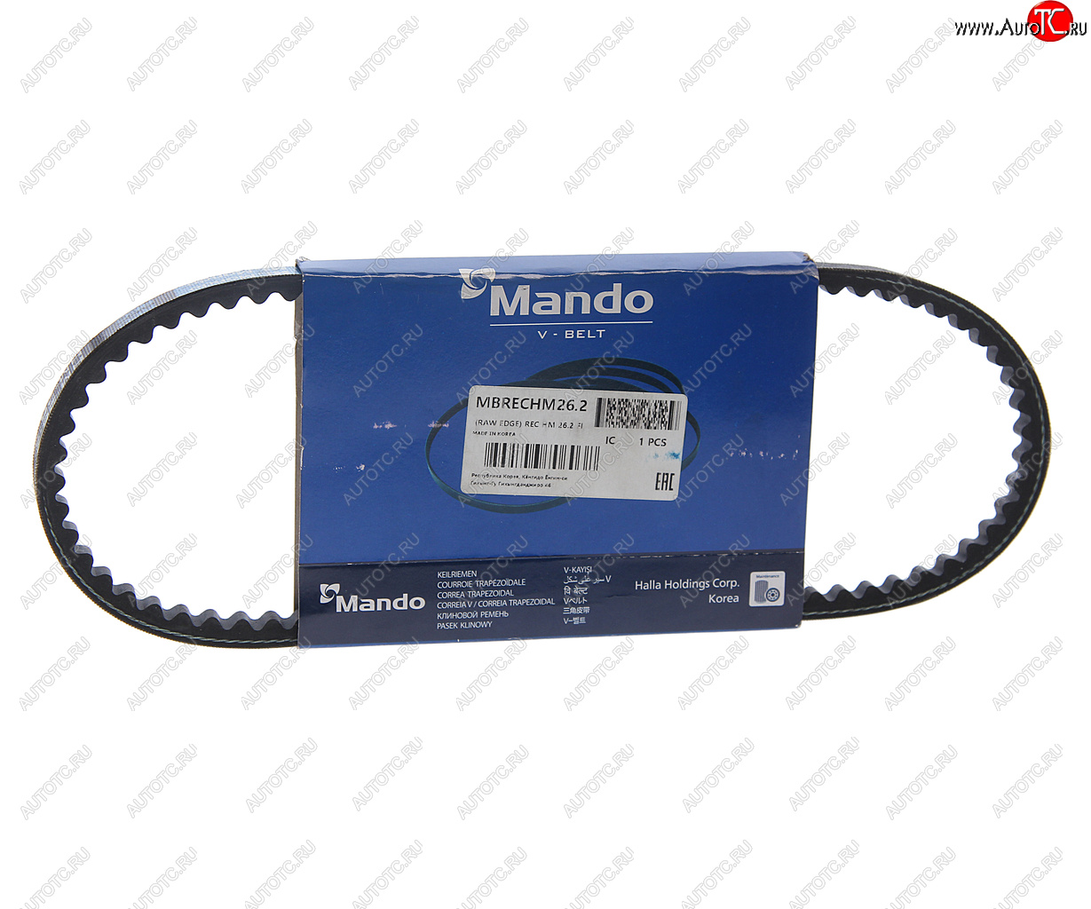 236 р. Ремень приводной клиновой 10х665 DAEWOO Matiz (98-) MANDO MANDO mbrechm26.2  с доставкой в г. Керчь