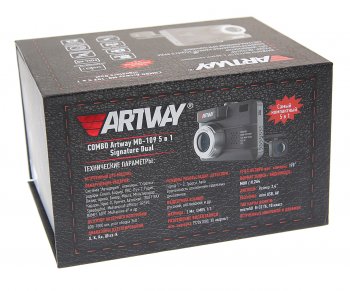13 999 р. Видеорегистратор с радар-детектором GPS ARTWAY ARTWAY md-109  с доставкой в г. Керчь. Увеличить фотографию 5