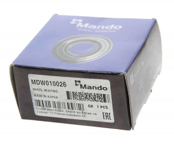 2 899 р. Подшипник ступицы HYUNDAI Solaris (10-) KIA Rio (11-) передней MANDO MANDO mdw010026  с доставкой в г. Керчь. Увеличить фотографию 2