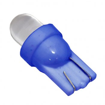 2 р. Лампа светодиодная 12V W5W T10W W2.1х9.5d бесцокольная Round Blue MEGA ELECTRIC MEGA ELECTRIC me-0407b  с доставкой в г. Керчь. Увеличить фотографию 1