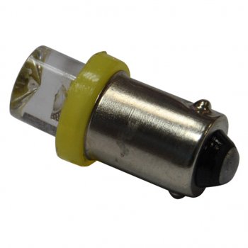 2 р. Лампа светодиодная 12V T4W BA9s Cone Yellow MEGA ELECTRIC MEGA ELECTRIC me-0411y  с доставкой в г. Керчь. Увеличить фотографию 1