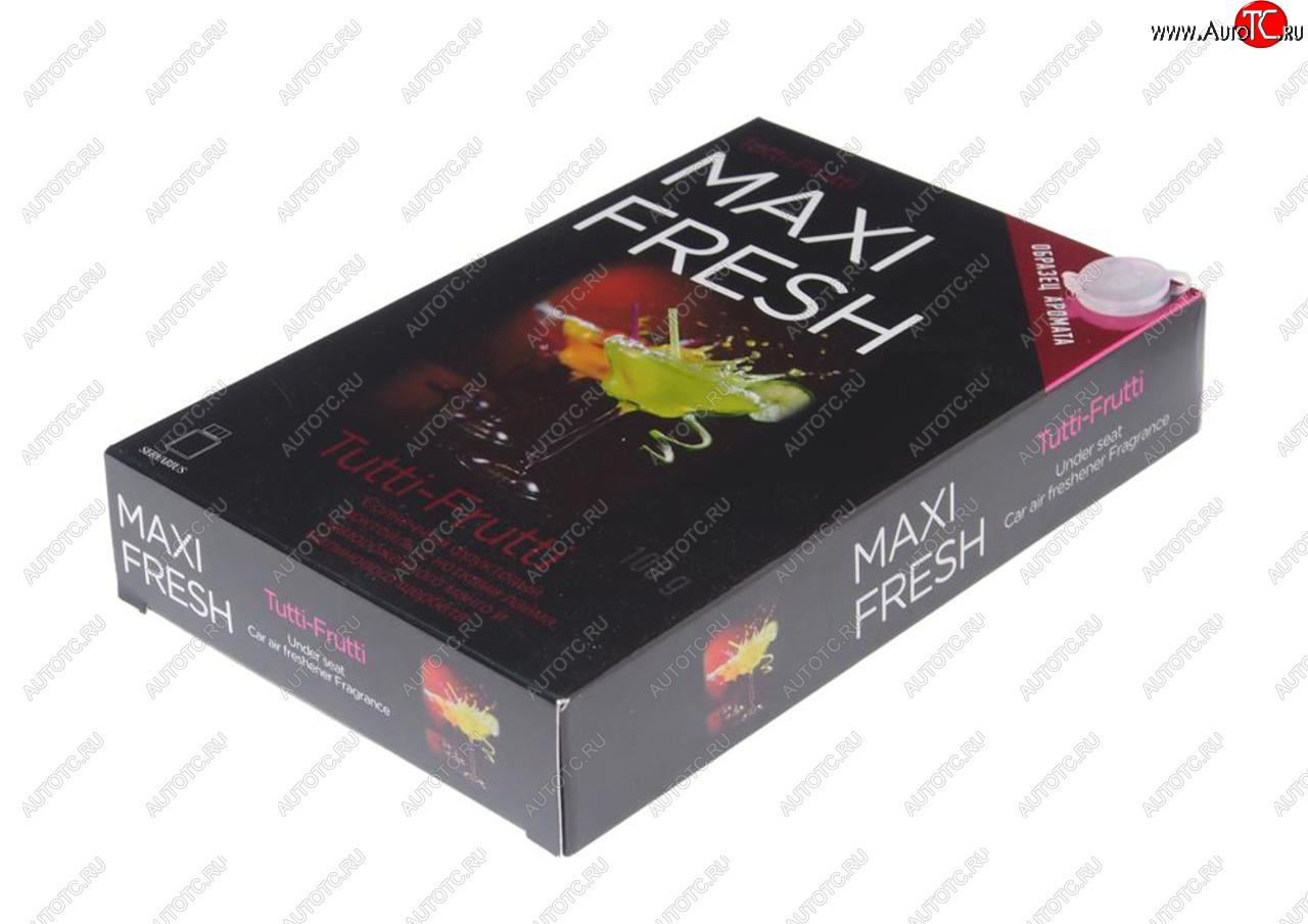 182 р. Ароматизатор под сиденье гелевый (тути-фрути) 100г NATURAL SCENT MAXI FRESH mf-116  с доставкой в г. Керчь