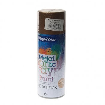 369 р. Краска золото аэрозоль 400мл MAGICLINE MAGICLINE mg-2110  с доставкой в г. Керчь. Увеличить фотографию 1