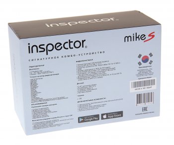 18 649 р. Видеорегистратор с радар-детектором GPS INSPECTOR INSPECTOR mike s  с доставкой в г. Керчь. Увеличить фотографию 4