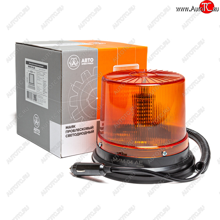 2 299 р. Маяк импульсный 1224V (48 светодиодов) (3 режима) на магните желтый AVTOELECTRICA AVTOELECTRICA мим-04 ae  с доставкой в г. Керчь