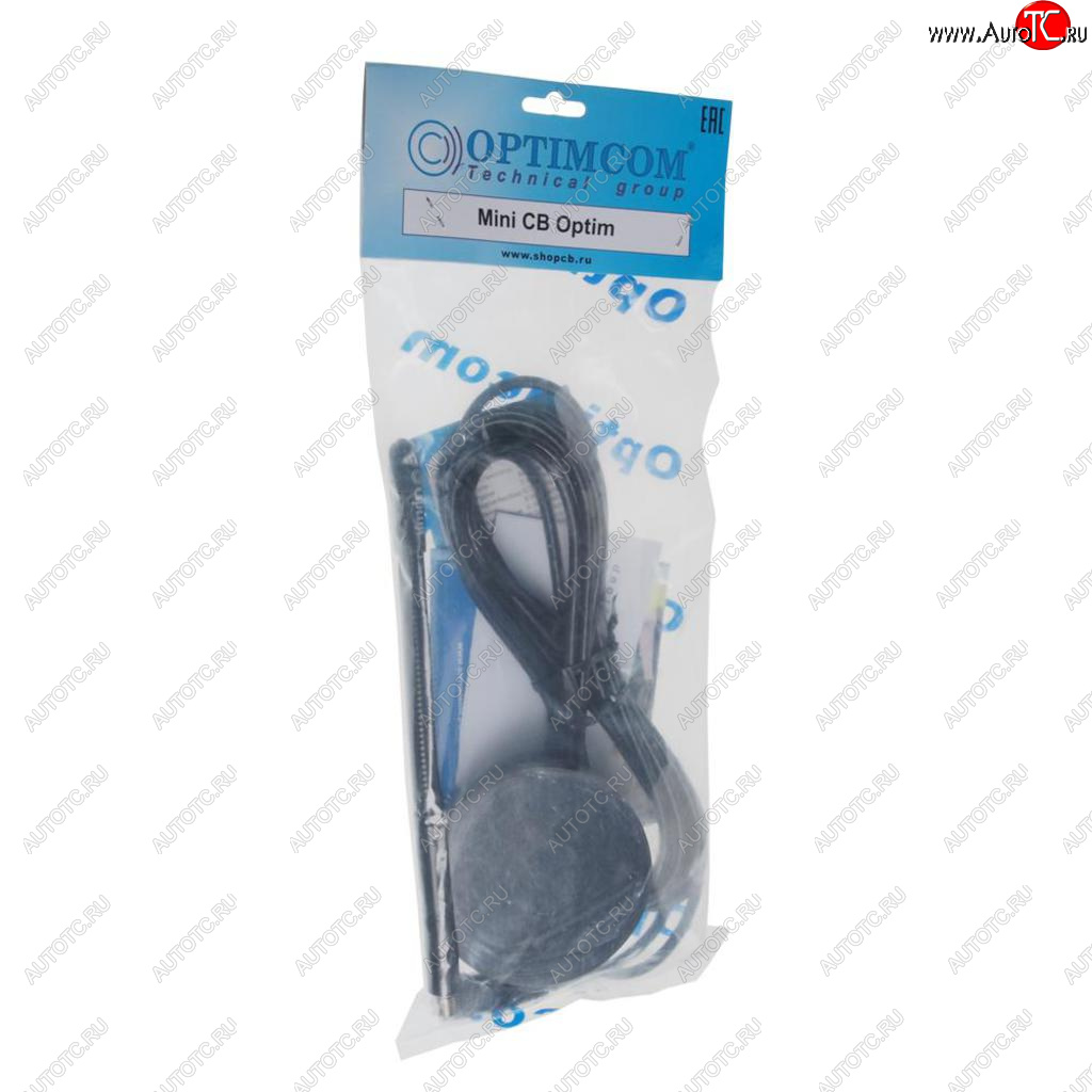 1 569 р. Антенна СВ MINI CB 27МГц,0.26 м,30Вт,1.5дБ,магнит 87мм OPTIM OPTIM mini cb  с доставкой в г. Керчь