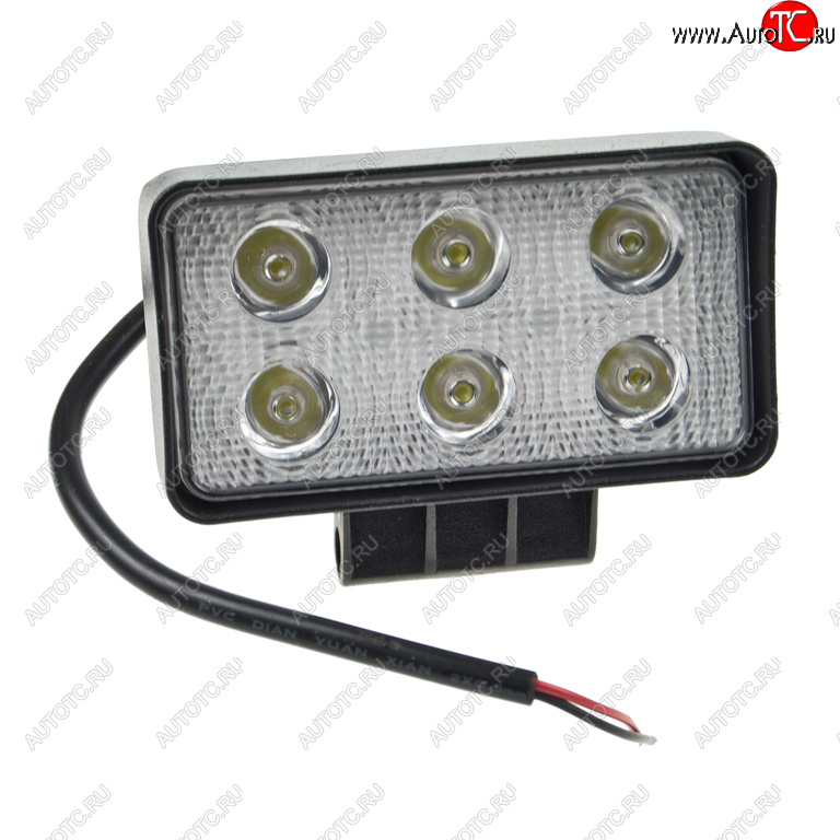 699 р. Фара рабочего света 110х60мм 09-18W (сфокусированный свет) MISTAR MISTAR mis-0918w spot  с доставкой в г. Керчь