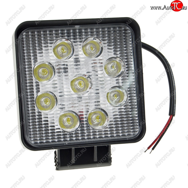 719 р. Фара рабочего света 115мм 27W (рассеянный свет) квадратная MISTAR MISTAR mis-27w flood(sq)  с доставкой в г. Керчь