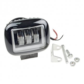 1 429 р. Фара рабочего света 120х100мм 30Вт с подсветкой MISTAR MISTAR mis-30w(sq)  с доставкой в г. Керчь. Увеличить фотографию 2