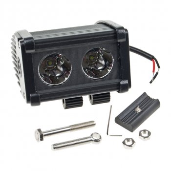 1 949 р. Фара рабочего света D-20W 2LED MISTAR MISTAR mis-d20w  с доставкой в г. Керчь. Увеличить фотографию 2