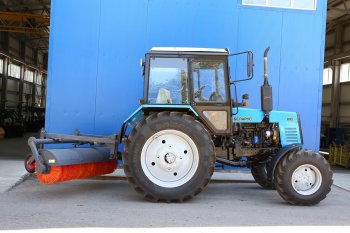 191 999 р. Щетка коммунальная МТЗ-80,82,1221 усиленная, литой редуктор, колеса 5.00х10 (60-100 л.с.) САЛЬСК Сальсксельмаш мк-2  с доставкой в г. Керчь. Увеличить фотографию 4