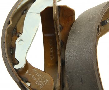 1 389 р. Колодки тормозные задние барабанные (4шт.) MANDO Daewoo Espero (1990-1999)  с доставкой в г. Керчь. Увеличить фотографию 2