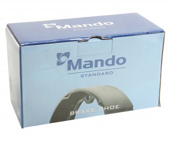 1 389 р. Колодки тормозные задние барабанные (4шт.) MANDO Daewoo Espero (1990-1999)  с доставкой в г. Керчь. Увеличить фотографию 3