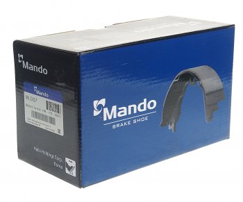 1 399 р. Колодки тормозные CHEVROLET Aveo (03-) задние барабанные (4шт.) MANDO MANDO mld07  с доставкой в г. Керчь. Увеличить фотографию 3