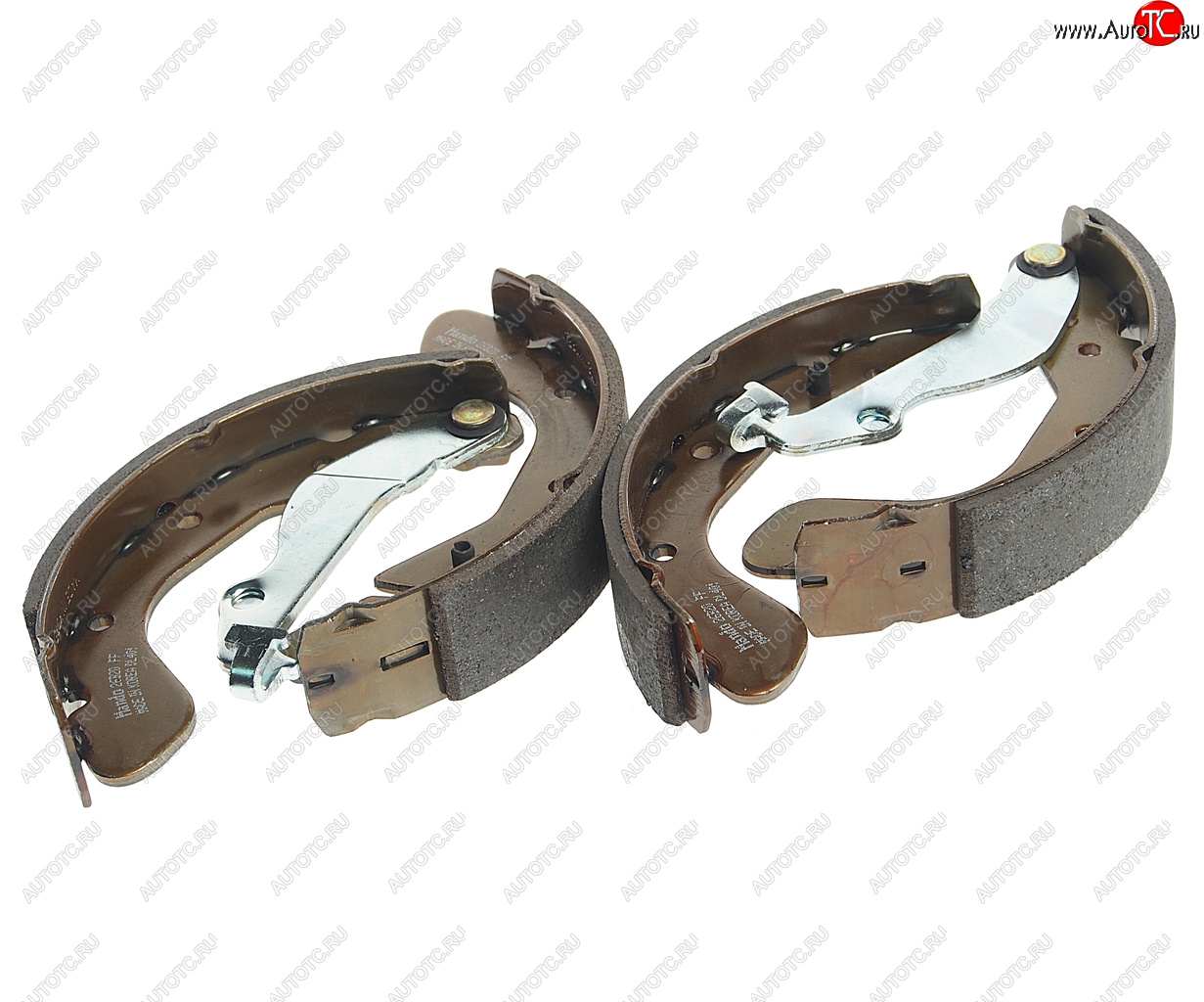 1 399 р. Колодки тормозные CHEVROLET Aveo (03-) задние барабанные (4шт.) MANDO MANDO mld07  с доставкой в г. Керчь