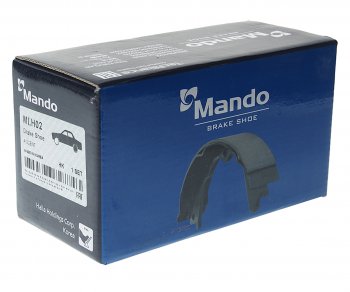 1 069 р. Колодки тормозные HYUNDAI Accent (95-) задние барабанные (4шт.) MANDO MANDO mlh02  с доставкой в г. Керчь. Увеличить фотографию 3
