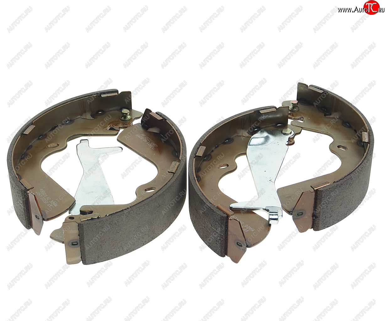 2 199 р. Колодки тормозные задние барабанные (4шт.) MANDO Hyundai Starex/H1 A1 дорестайлинг (1997-2004)  с доставкой в г. Керчь
