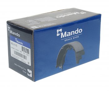 1 229 р. Колодки тормозные барабанные задние (4 шт.) MANDO KIA Picanto 1 SA хэтчбэк 5 дв. дорестайлинг (2003-2007)  с доставкой в г. Керчь. Увеличить фотографию 3