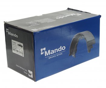 3 259 р. Колодки тормозные HYUNDAI Starex H-1 (07-) задние барабанные (4шт.) MANDO MANDO mlh21 MANDO mlh21  с доставкой в г. Керчь. Увеличить фотографию 3
