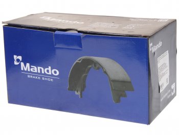 1 499 р. Колодки тормозные HYUNDAI Santa Fe (00-) задние барабанные (4шт.) MANDO MANDO mlh22  с доставкой в г. Керчь. Увеличить фотографию 2