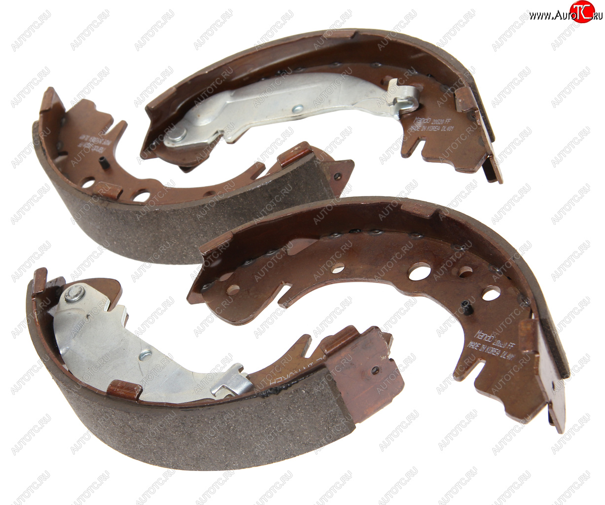 1 499 р. Колодки тормозные HYUNDAI Santa Fe (00-) задние барабанные (4шт.) MANDO MANDO mlh22  с доставкой в г. Керчь