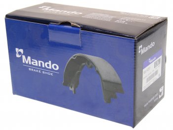 2 199 р. Колодки тормозные HYUNDAI Sonata NF (04-) стояночного тормоза (4шт.) MANDO MANDO mlh23  с доставкой в г. Керчь. Увеличить фотографию 2