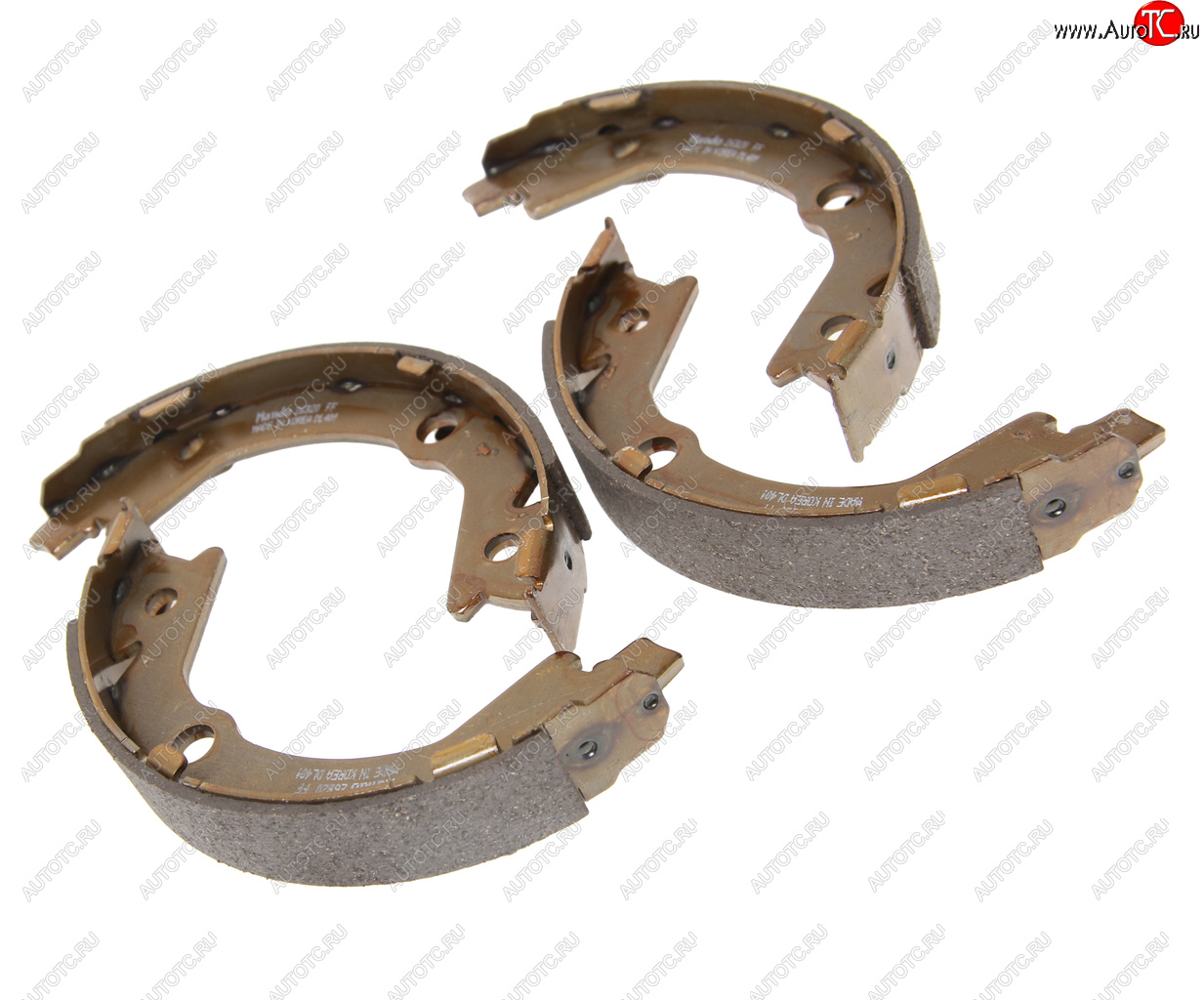2 199 р. Колодки тормозные HYUNDAI Sonata NF (04-) стояночного тормоза (4шт.) MANDO MANDO mlh23  с доставкой в г. Керчь