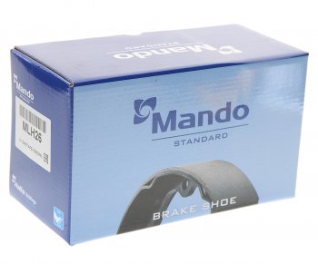 2 179 р. Колодки тормозные HYUNDAI Santa Fe (05-) задние барабанные (4шт.) MANDO MANDO mlh26 MANDO mlh26  с доставкой в г. Керчь. Увеличить фотографию 3