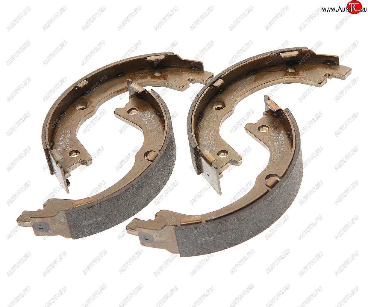 2 179 р. Колодки тормозные HYUNDAI Santa Fe (05-) задние барабанные (4шт.) MANDO MANDO mlh26 MANDO mlh26  с доставкой в г. Керчь