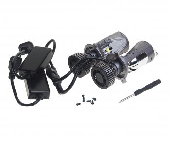 5 299 р. Лампа светодиодная 12V H4 P43t с линзой (2шт.) OPTIMA OPTIMA ml-h4-45 OPTIMA ml-h4-45  с доставкой в г. Керчь. Увеличить фотографию 2
