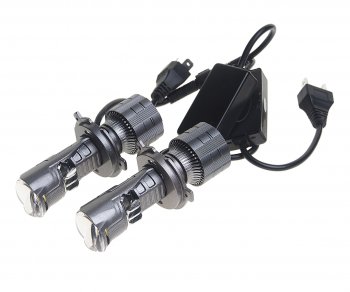 6 449 р. Лампа светодиодная 12V H4 P43t с линзой (2шт.) OPTIMA OPTIMA ml-h4-50 OPTIMA ml-h4-50  с доставкой в г. Керчь. Увеличить фотографию 1