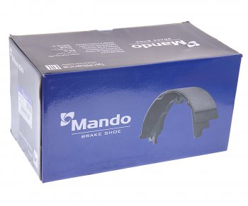 849 р. Колодки тормозные задние барабанные (4шт.) MANDO KIA K2500 (2005-2011)  с доставкой в г. Керчь. Увеличить фотографию 3