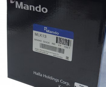 2 179 р. Колодки тормозные KIA Sportage (-03) задние барабанные (4шт.) MANDO MANDO mlk13  с доставкой в г. Керчь. Увеличить фотографию 3