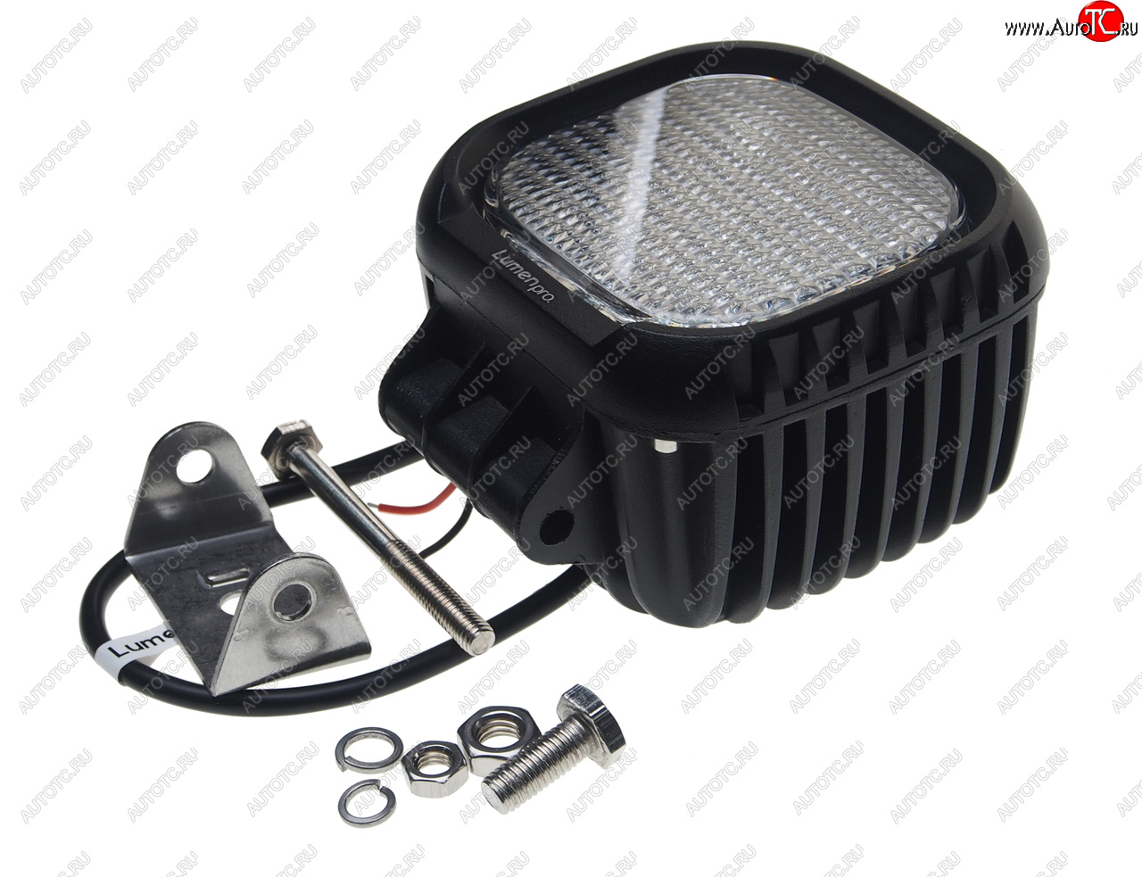 4 649 р. Фара рабочего света 140x125x86мм 48Вт (16 светодиодов) IP68 Pro Flood LUMEN LUMEN mlp-prc48ws2399f  с доставкой в г. Керчь