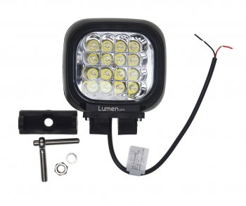 4 649 р. Фара рабочего света 140x125x86мм 48Вт (16 светодиодов) IP68 Pro Spot LUMEN LUMEN mlp-prc48ws2401s  с доставкой в г. Керчь. Увеличить фотографию 2