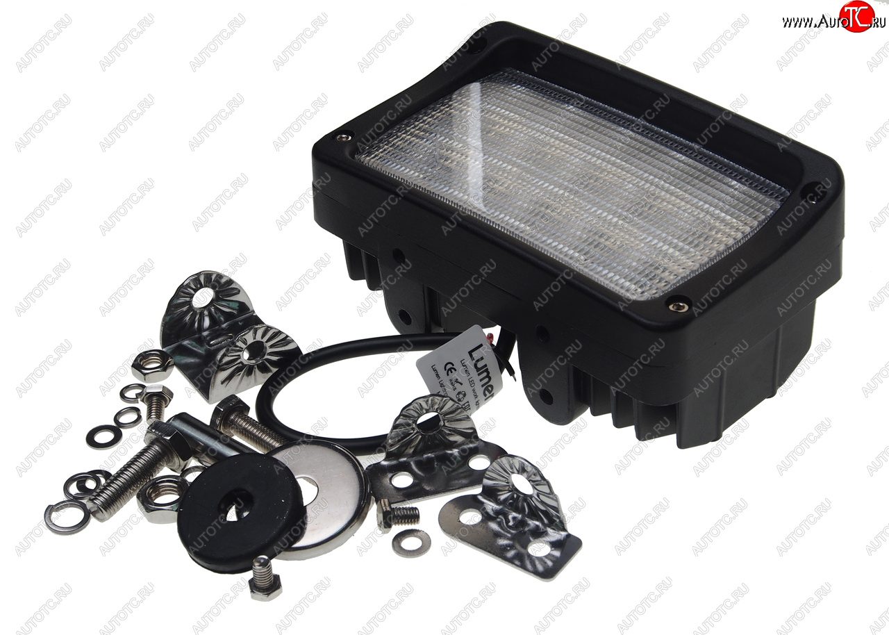 3 889 р. Фара рабочего света 156x65x95мм 45Вт (15 светодиодов) IP68 Pro Flood LUMEN LUMEN mlp-pre45wl3144f  с доставкой в г. Керчь