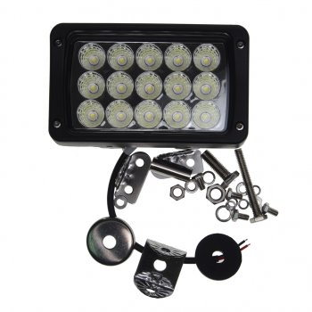 3 889 р. Фара рабочего света 156x65x95мм 45Вт (15 светодиодов) IP68 Pro Spot LUMEN LUMEN mlp-pre45wl3147s  с доставкой в г. Керчь. Увеличить фотографию 2
