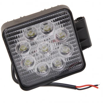 1 369 р. Фара рабочего света 125x110x50мм 27Вт (9 светодиодов) IP68 Standart Flood LUMEN LUMEN mlp-ste27ws1262f  с доставкой в г. Керчь. Увеличить фотографию 1