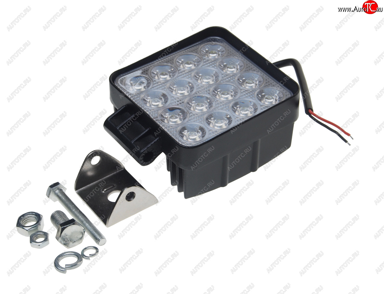 1 739 р. Фара рабочего света 127x110x68мм 48Вт (16 светодиодов) IP68 Standart Flood LUMEN LUMEN mlp-ste48ws1258f  с доставкой в г. Керчь