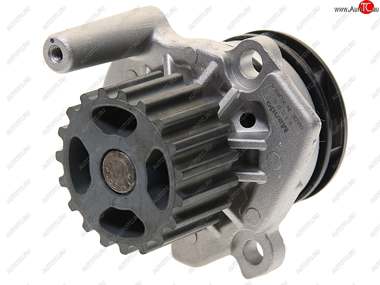 2 199 р. Насос водяной VW Passat,Amarok AUDI A3,A4,A6,Q3,Q5 SKODA Rapid,Superb (1.2/1.6/2.0 TDI) MANDO MANDO mmc010043 MANDO mmc010043  с доставкой в г. Керчь