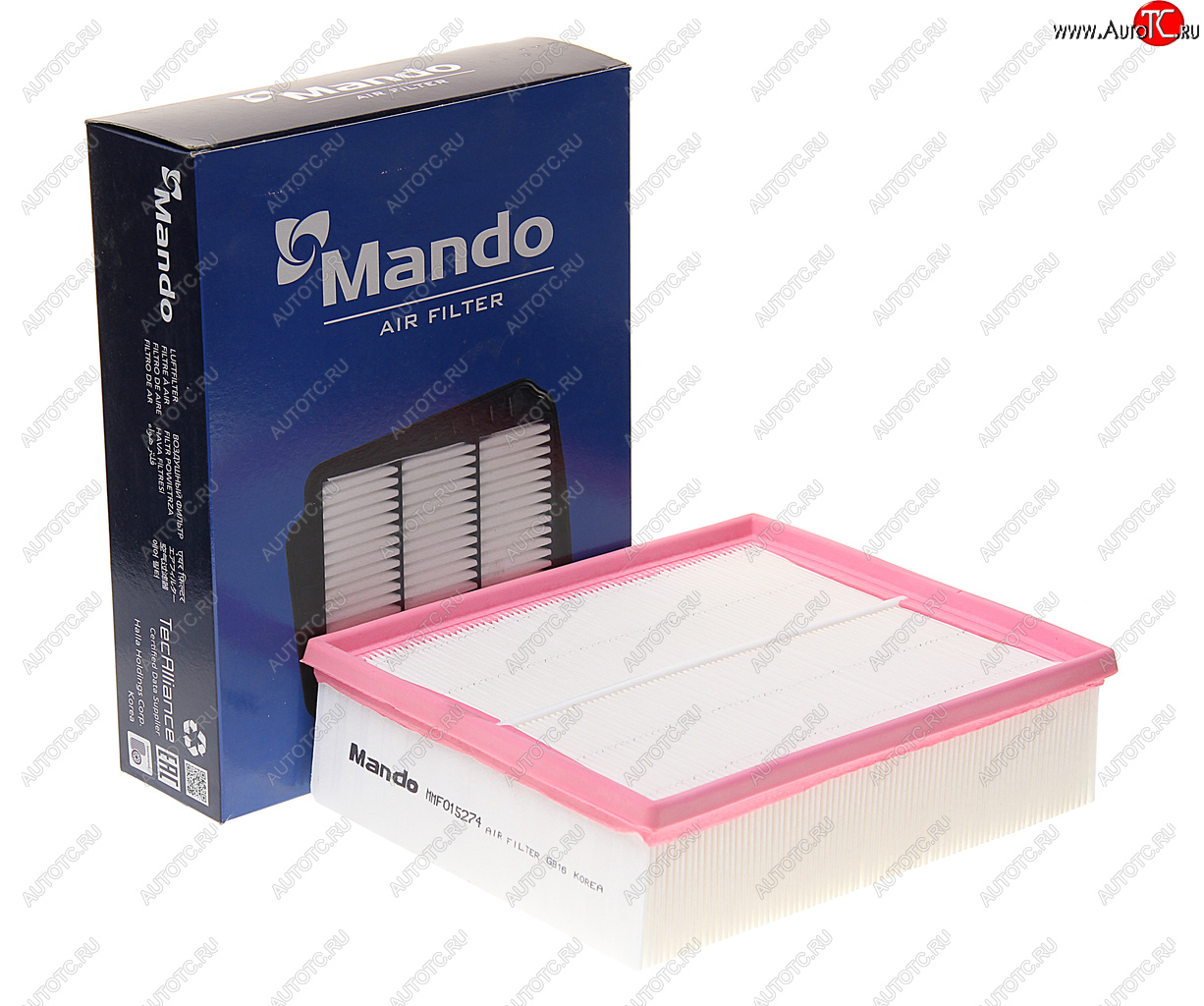 589 р. Фильтр воздушный VW Passat (98-05) AUDI A4 (97-00) SKODA Superb (01-08) (2.5) MANDO MANDO mmf015274  с доставкой в г. Керчь