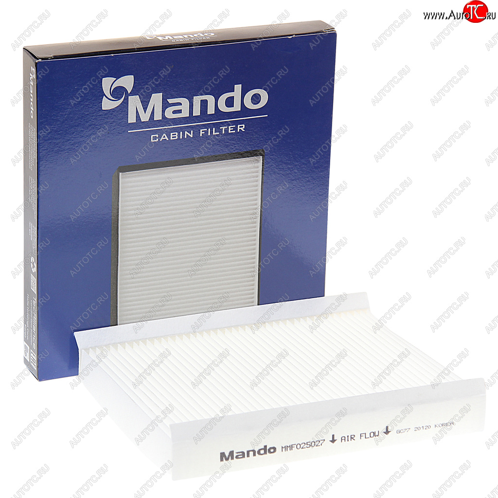 232 р. Фильтр воздушный салона FIAT Doblo (01-) MANDO MANDO mmf025027  с доставкой в г. Керчь
