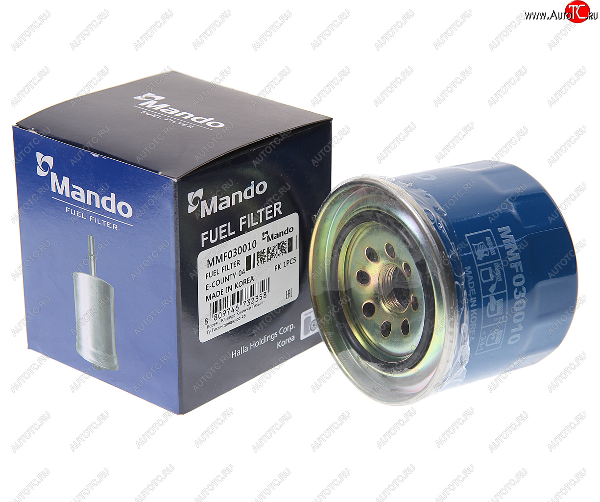 419 р. Фильтр топливный HYUNDAI HD65,72,County дв.D4AL ЕВРО-1 MANDO MANDO mmf030010  с доставкой в г. Керчь