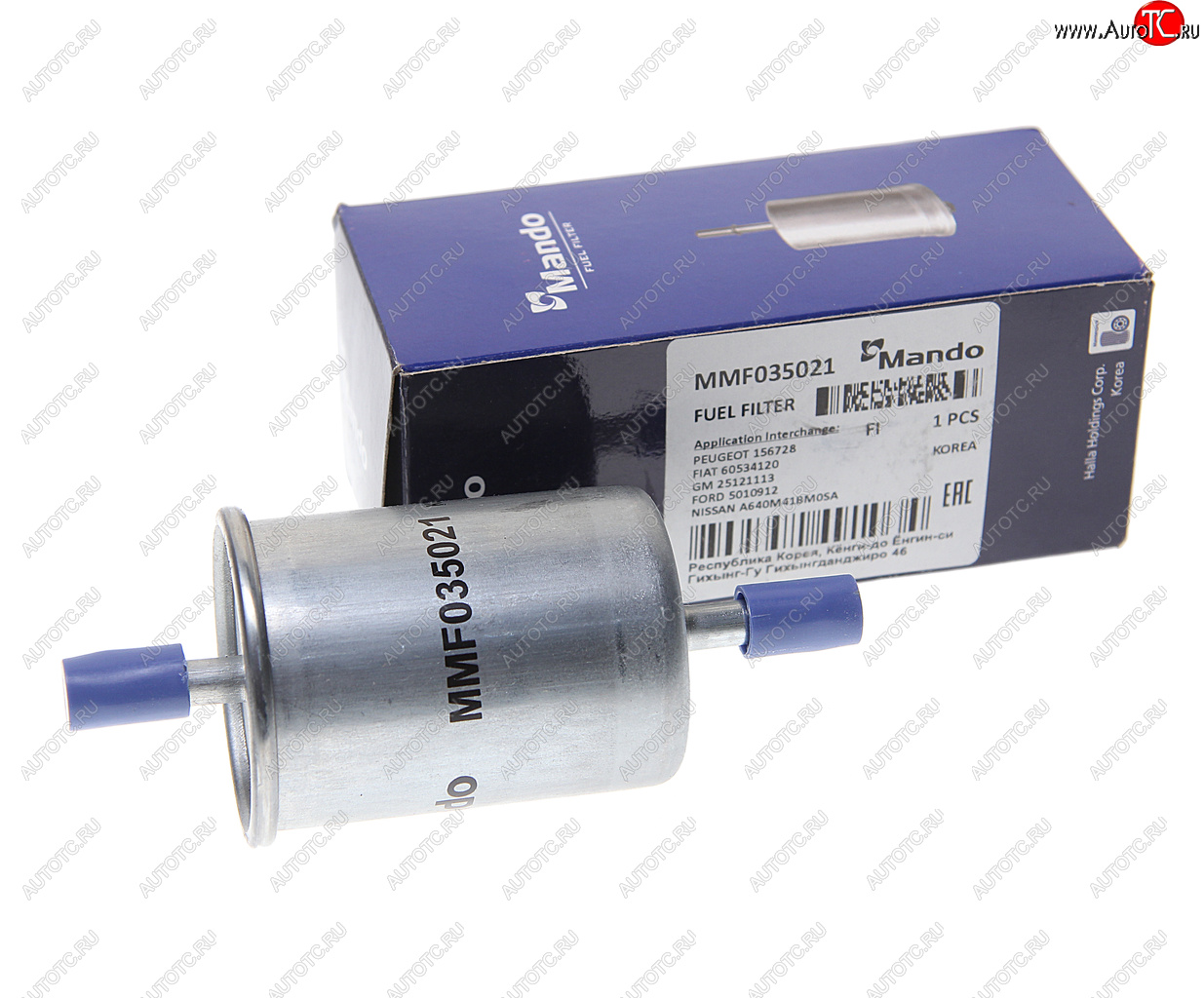 419 р. Фильтр топливный VW Polo (-01),Caddy 2 (95-04) SKODA Felicia MANDO MANDO mmf035021 MANDO mmf035021  с доставкой в г. Керчь