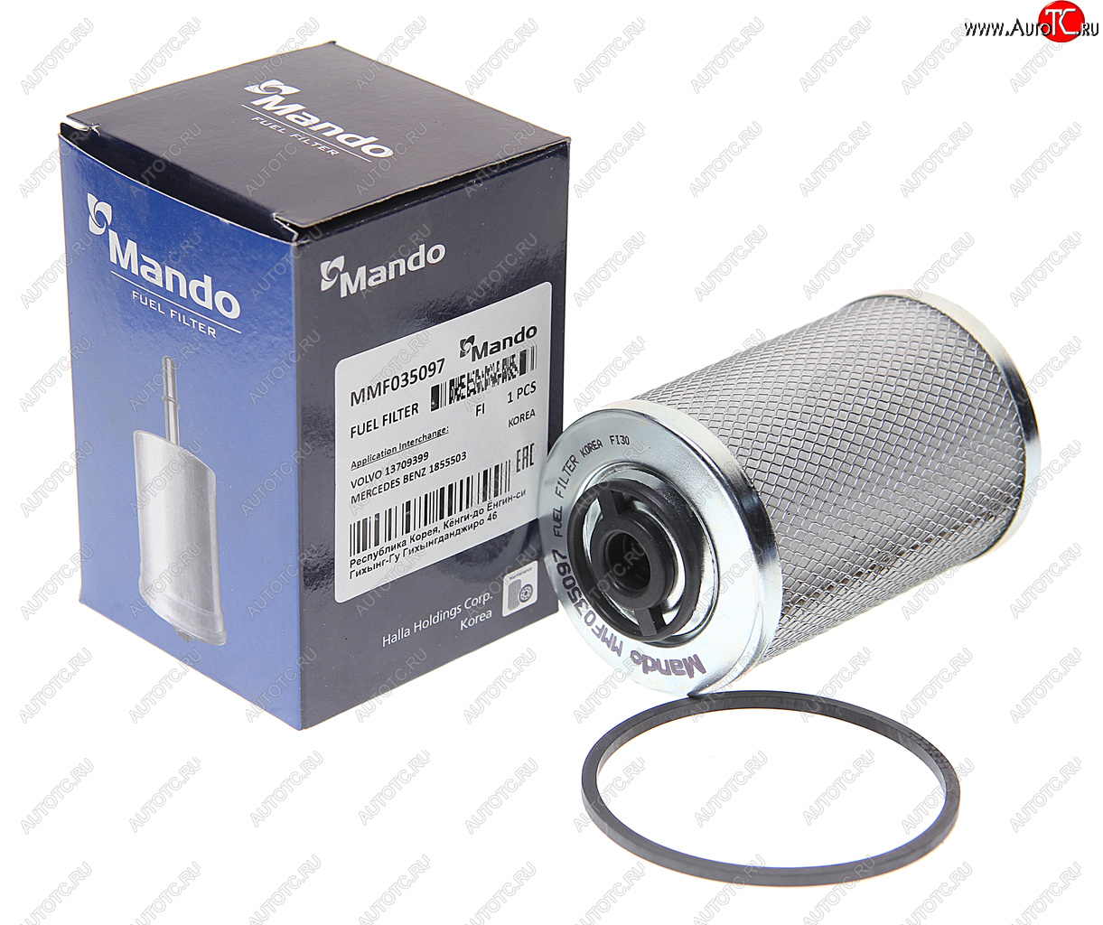 269 р. Фильтр топливный MERCEDES LK,LP,MK,NG (войлочный) MANDO MANDO mmf035097 MANDO mmf035097  с доставкой в г. Керчь