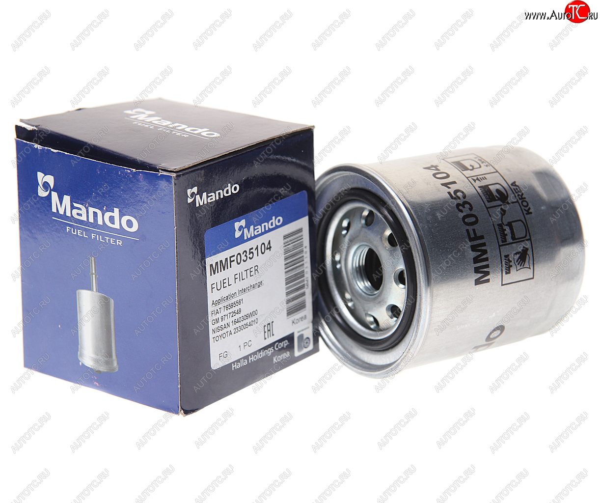 284 р. Фильтр топливный ISUZU NQR71,NKR55 (4HG1,4JB1) грубой очистки MANDO MANDO mmf035104  с доставкой в г. Керчь