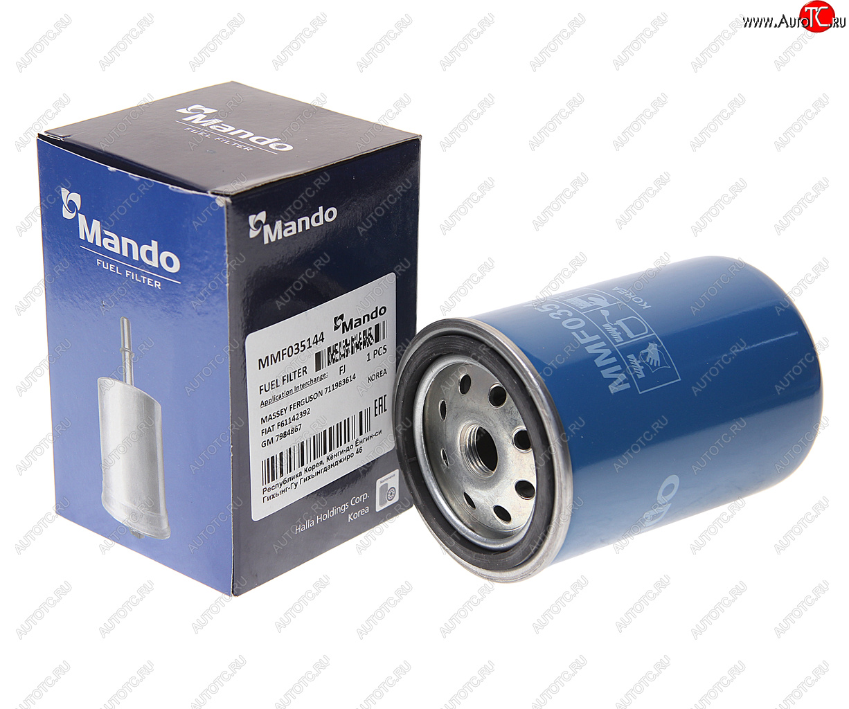 389 р. Фильтр топливный КАМАЗ DEUTZ MAN RENAULT SCANIA 3 series VOLVO MANDO MANDO mmf035144  с доставкой в г. Керчь